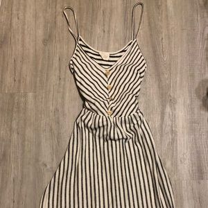 Anthropologie Caution To The Wind Dress Size M Stripe